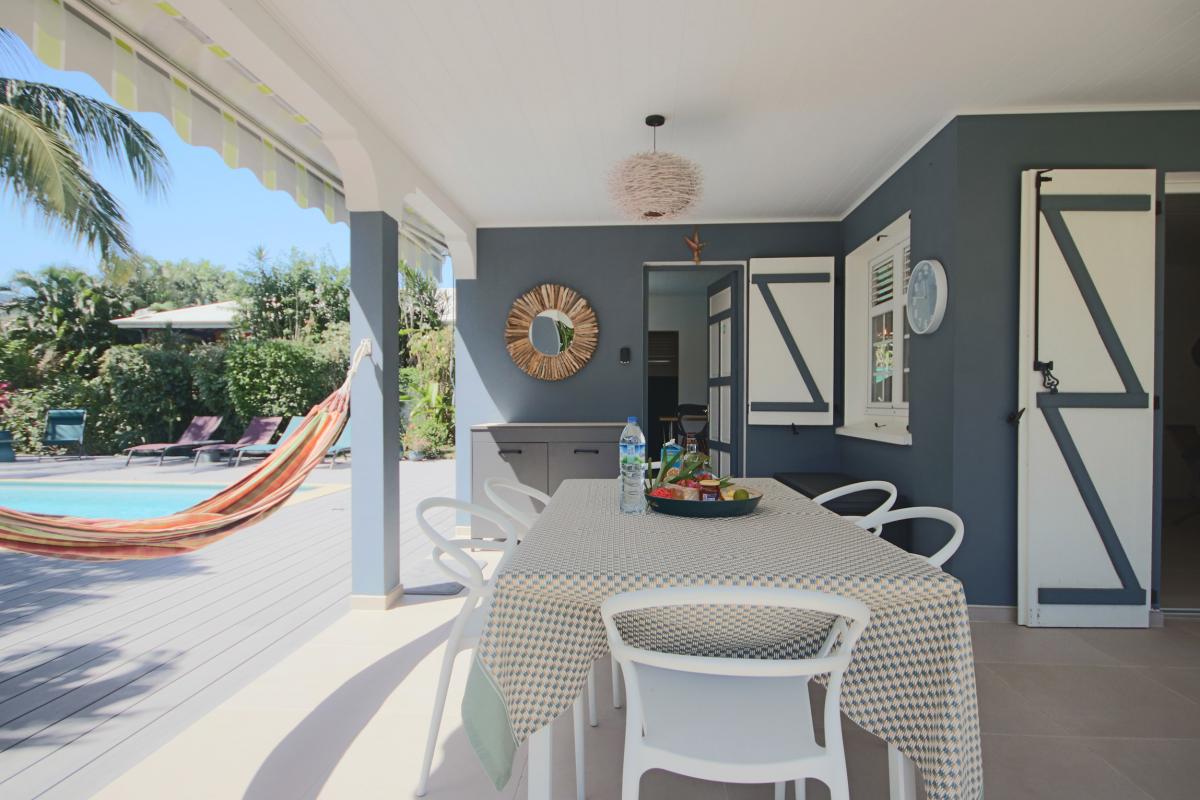 14 Location villa piscine le diamant Martinique_hamac
